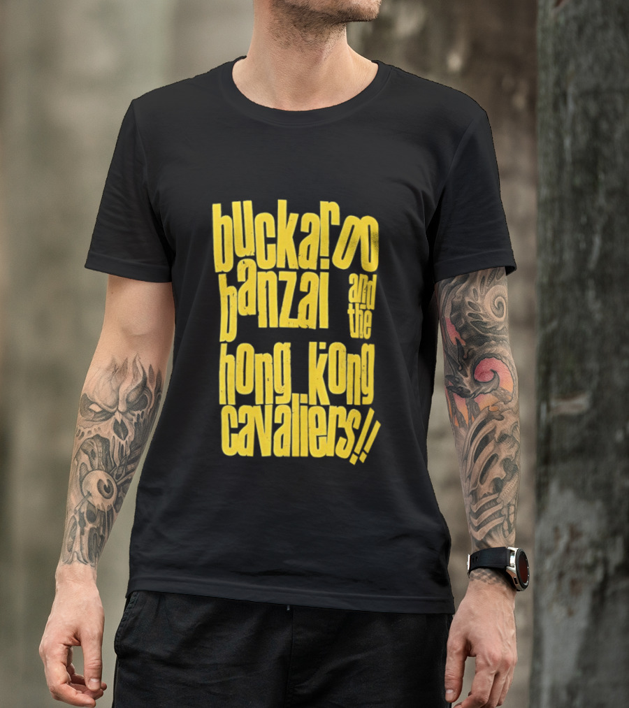 Buckaroo Banzai Hong Kong Cavaliers Yellow T-Shirt