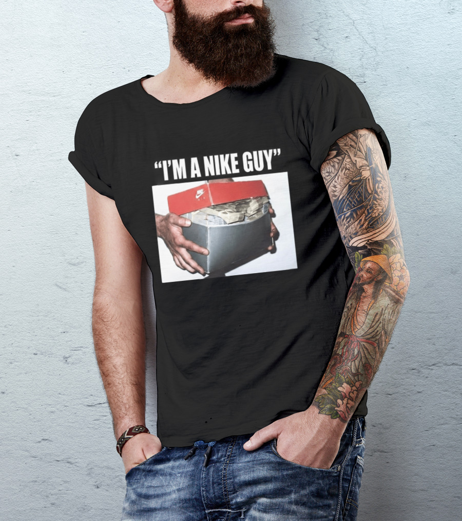 LeBron James Nike Air Cash Sneaker Box T-Shirt