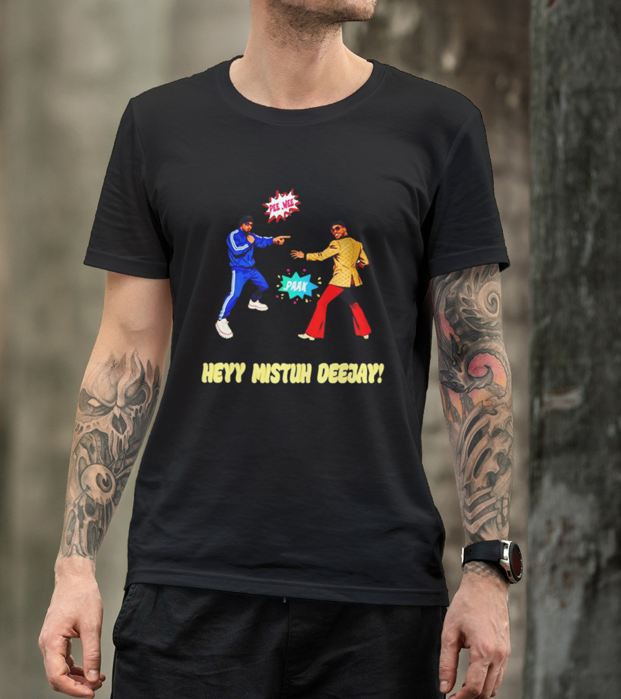 DJ Pee Wee Vs .Paak Heyy Mistuh Deejay The Romantic Tour Live 2026 T-Shirt