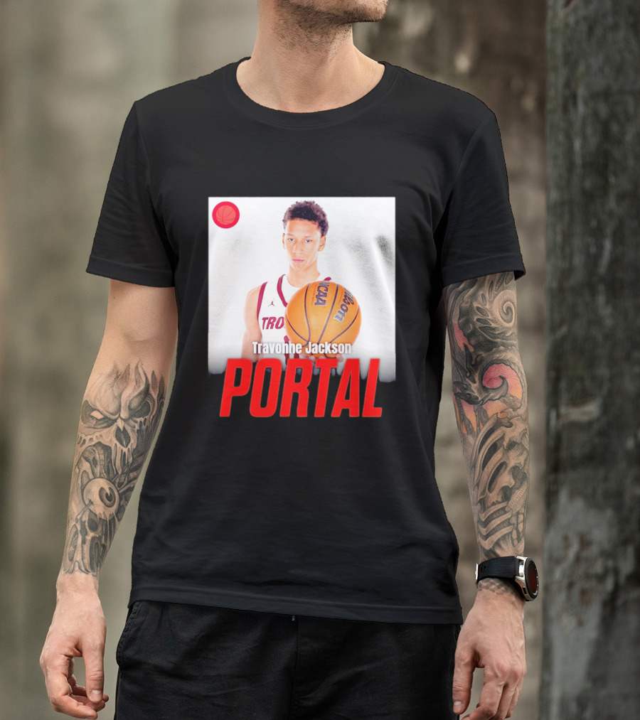 Travonne Jackson Portal NCAA Basketball T-Shirt