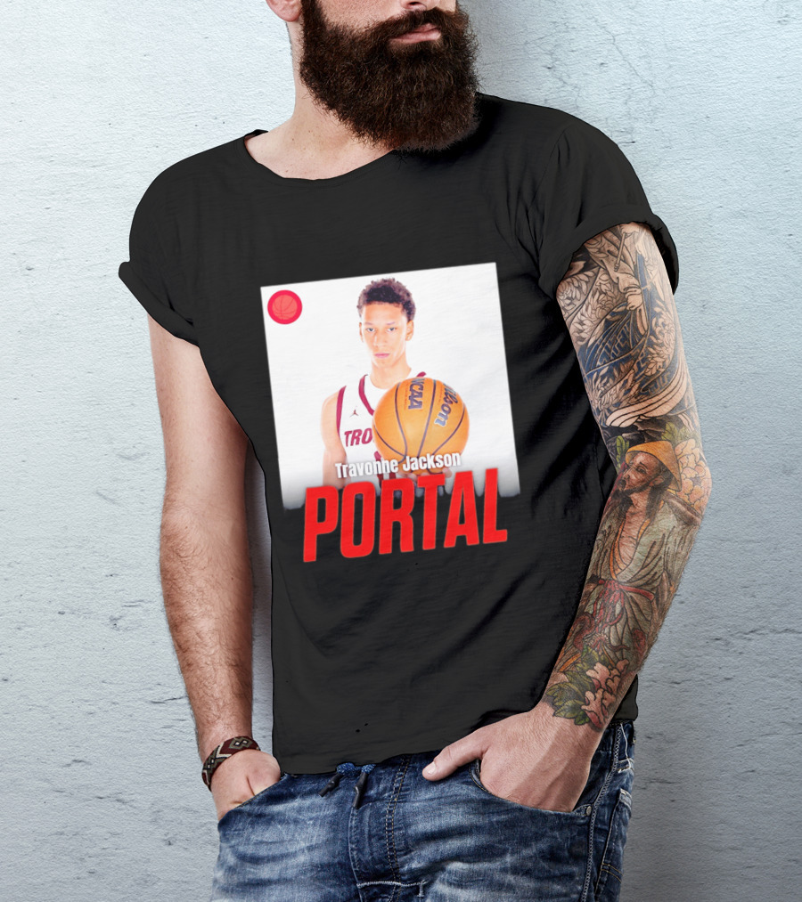 Travonne Jackson Portal NCAA Basketball T-Shirt