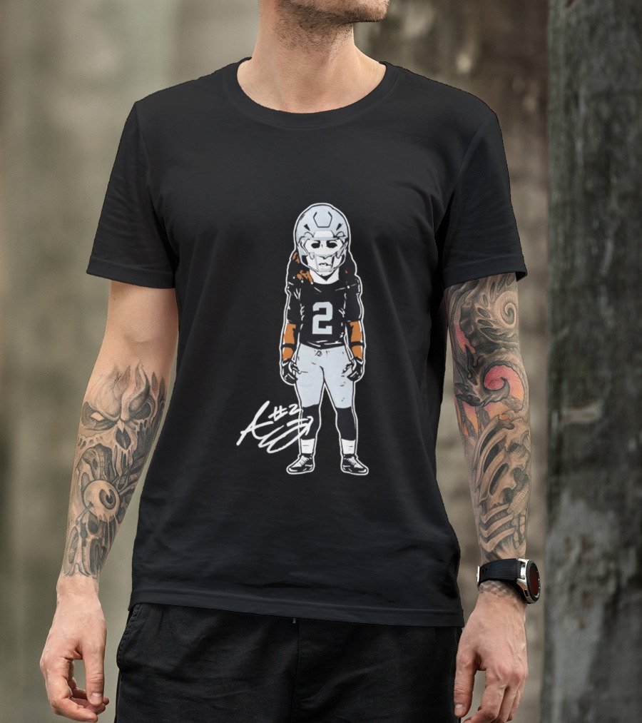 Boogeyman Ashton Jeanty Las Vegas Football Number 2 T-Shirt