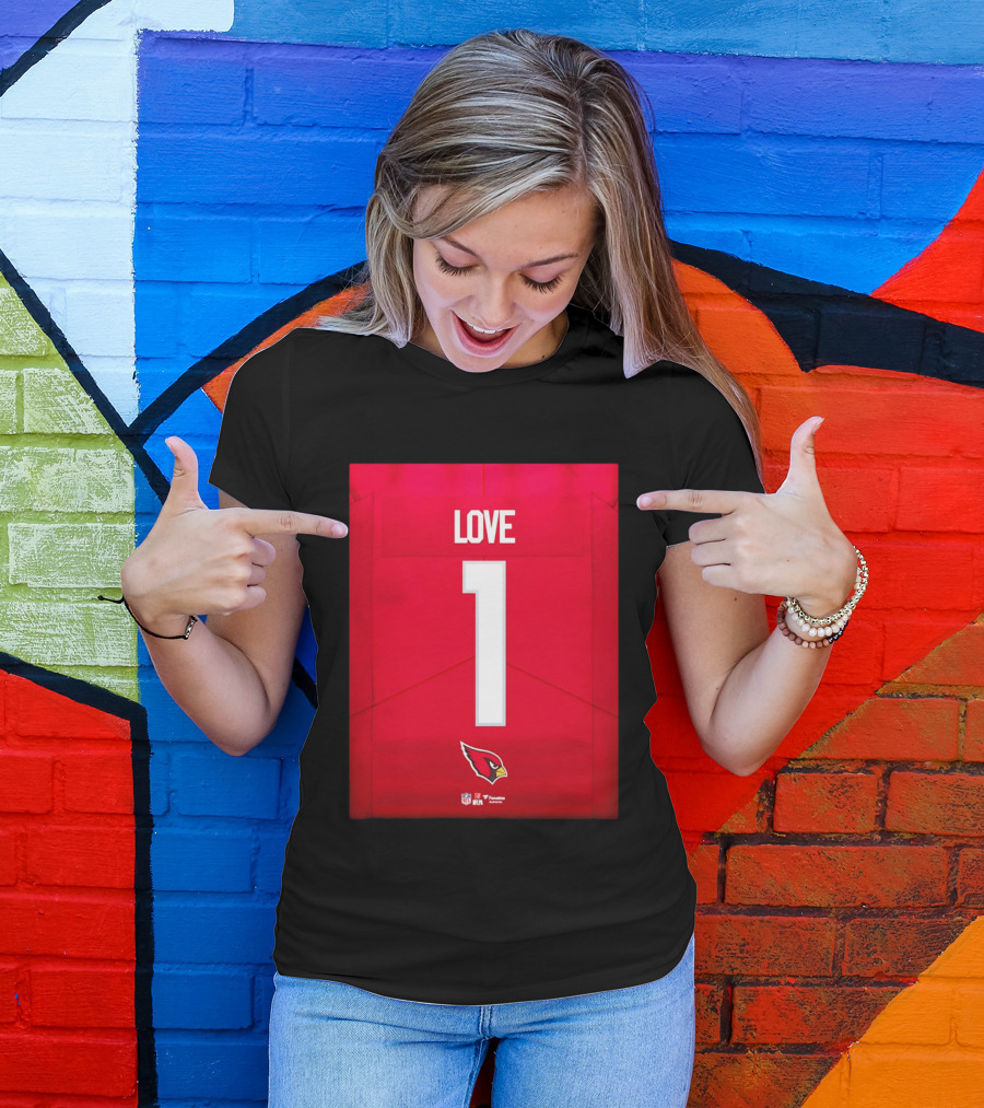 Arizona Cardinals 2026 Draft Love 1 Jersey T-Shirt