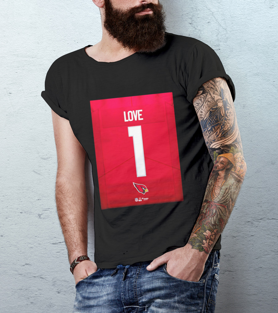 Arizona Cardinals 2026 Draft Love 1 Jersey T-Shirt