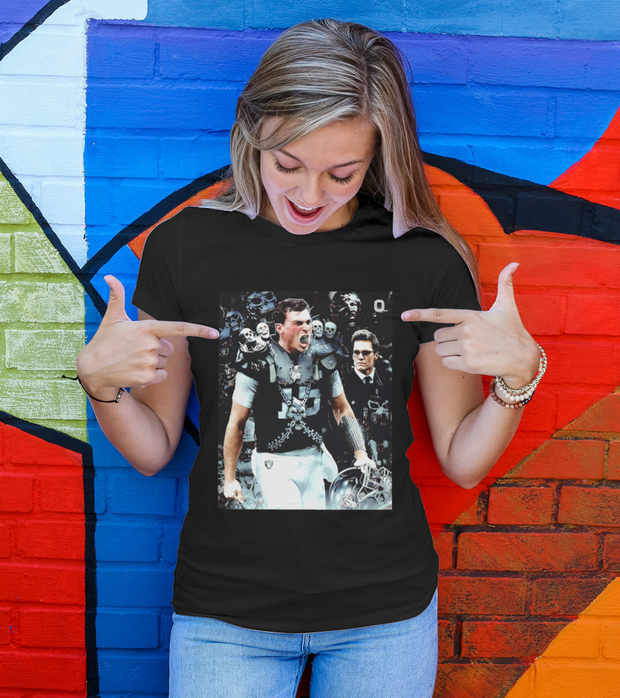 Raider Fernando Mendoza Draft 2026 Skull Knight T-Shirt