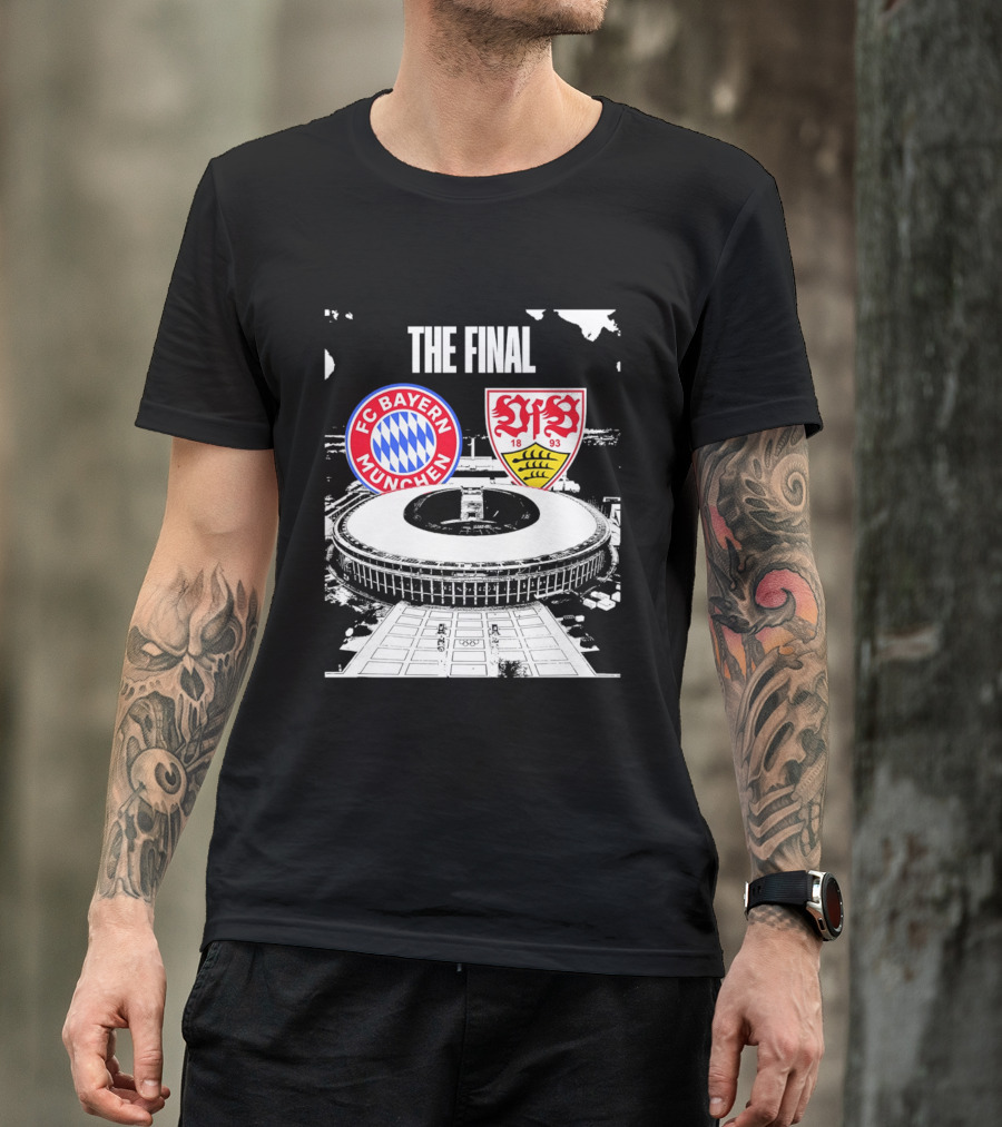 FC Bayern München Vs VfB Stuttgart The Final DFB Pokal 2026 T-Shirt