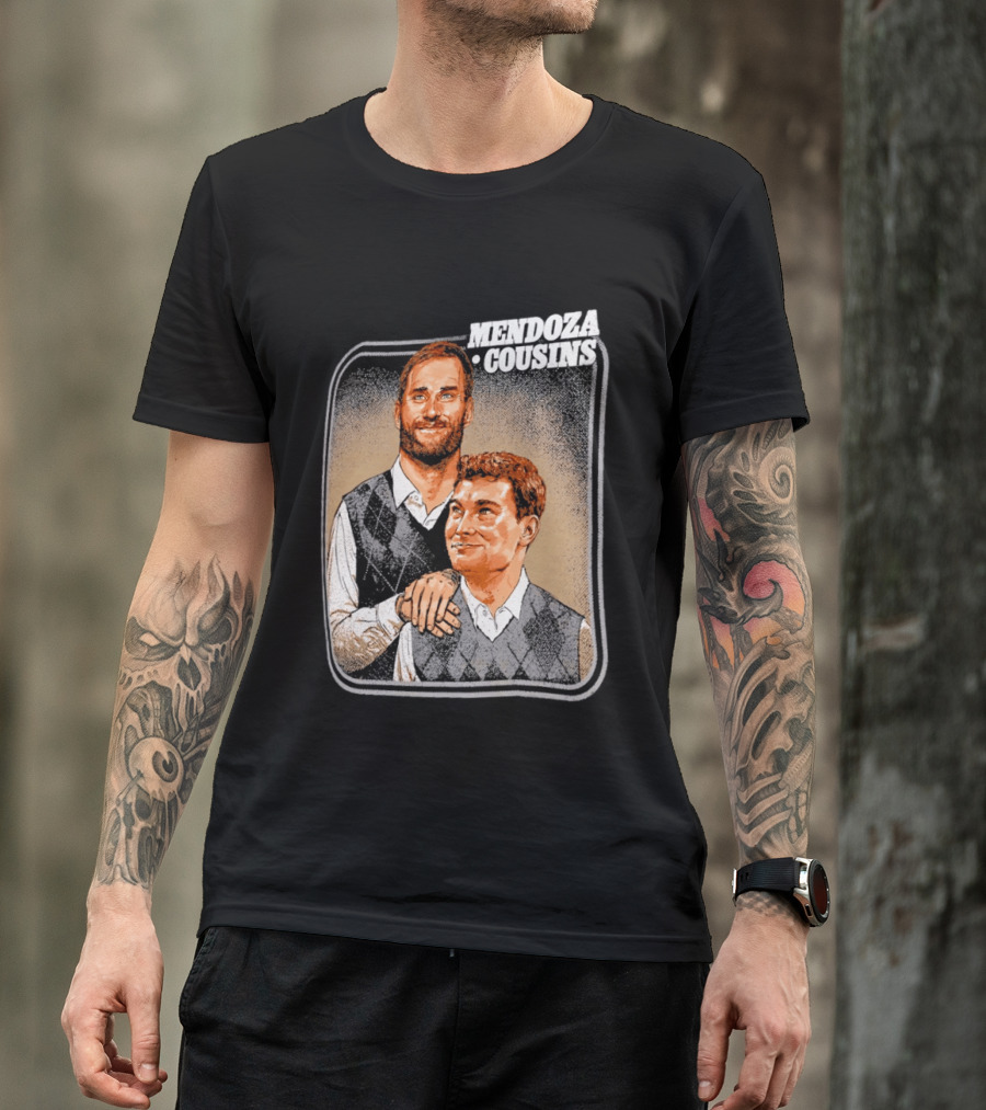 Mendoza Cousins Duo Sweater Vest Pairing T-Shirt