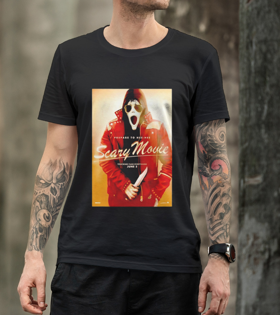 Scary Movie Prepare To Hee Hee Touching Fans Everywhere June 5 Michael T-Shirt