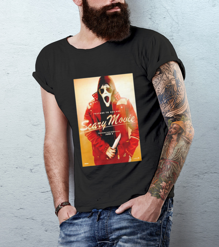 Scary Movie Prepare To Hee Hee Touching Fans Everywhere June 5 Michael T-Shirt