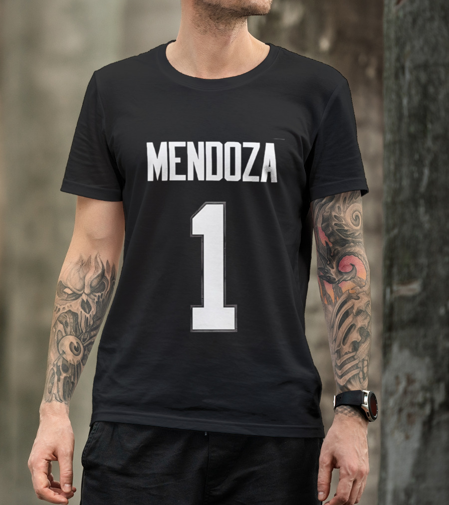 Las Vegas Raiders Fernando Mendoza Number 1 Jersey T-Shirt