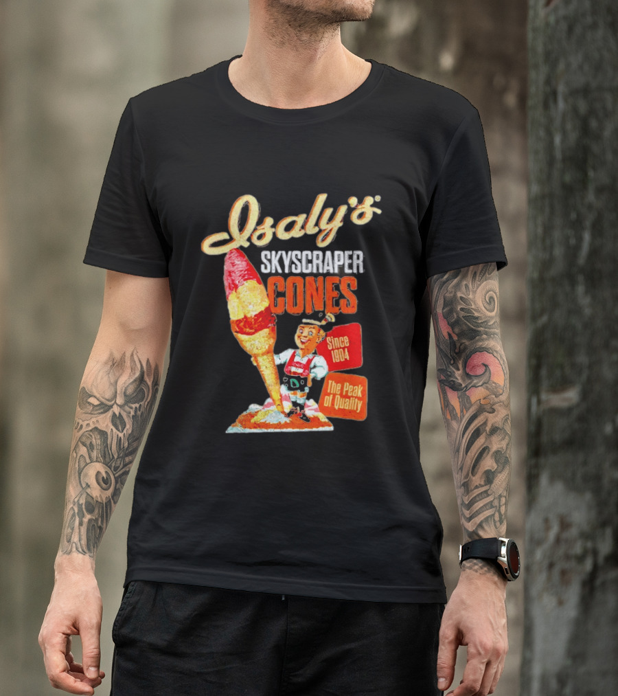 Isaly's Skyscraper Cones Since 1904 The Peak Of T-Shirt