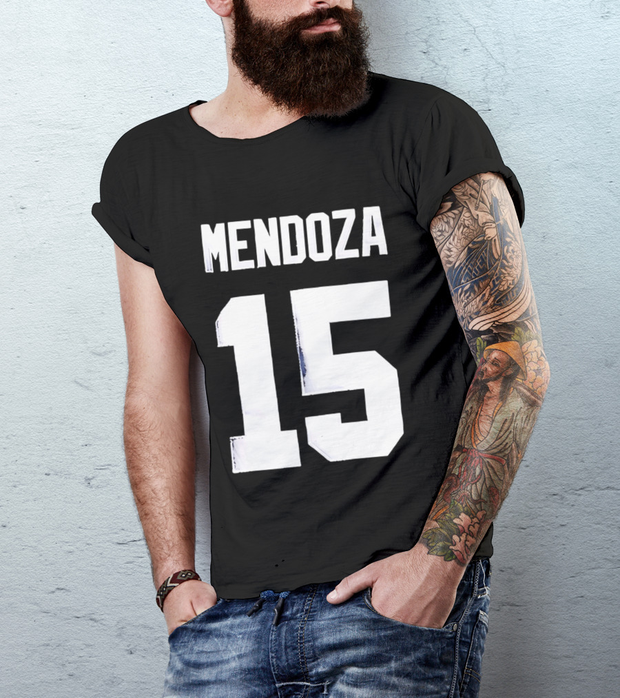Mendoza 15 Las Vegas Raiders T-Shirt