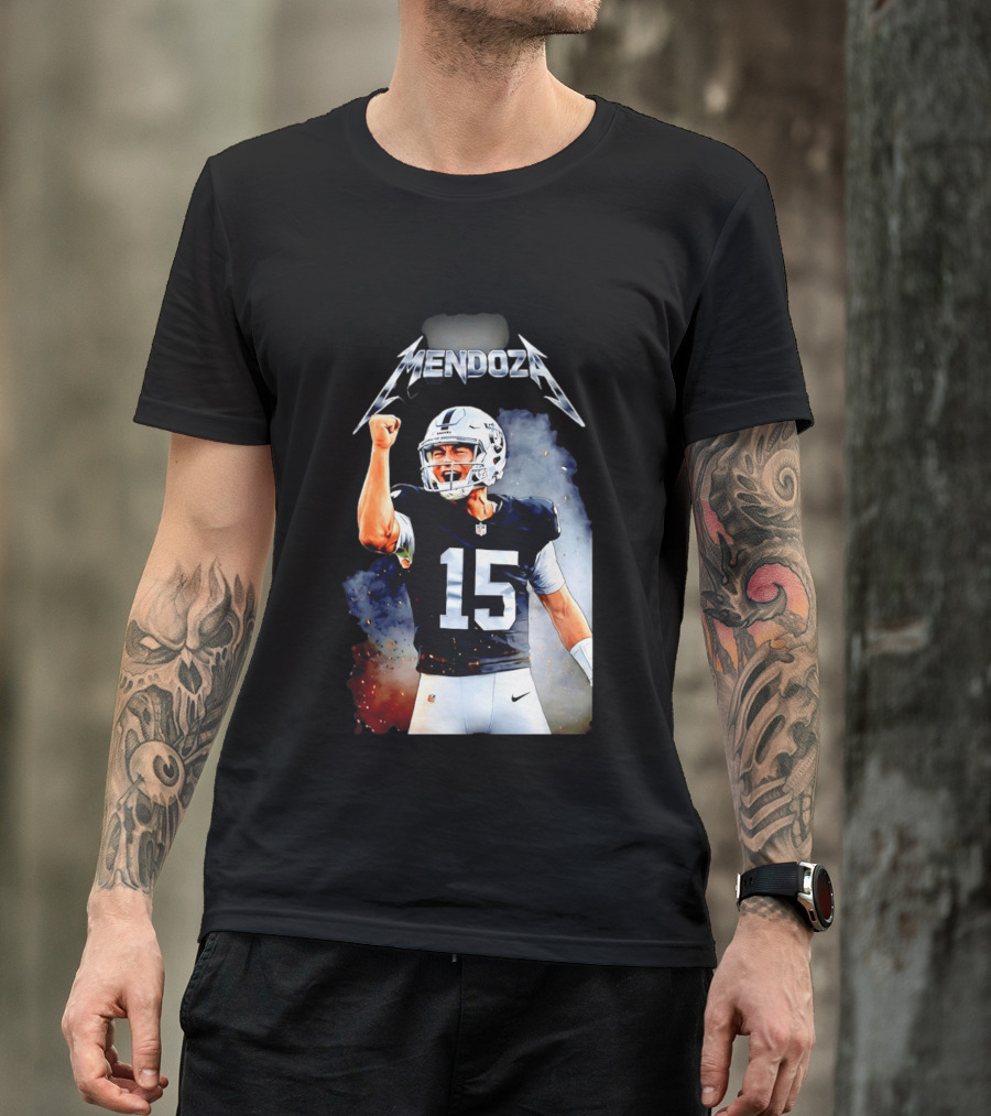 Mendoza Las Vegas Raiders 2026 Draft Fan Gear T-Shirt