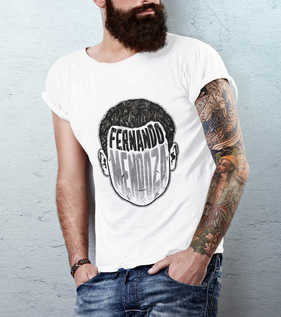 Fernando Mendoza Las Vegas Raiders NHL Face T-Shirt