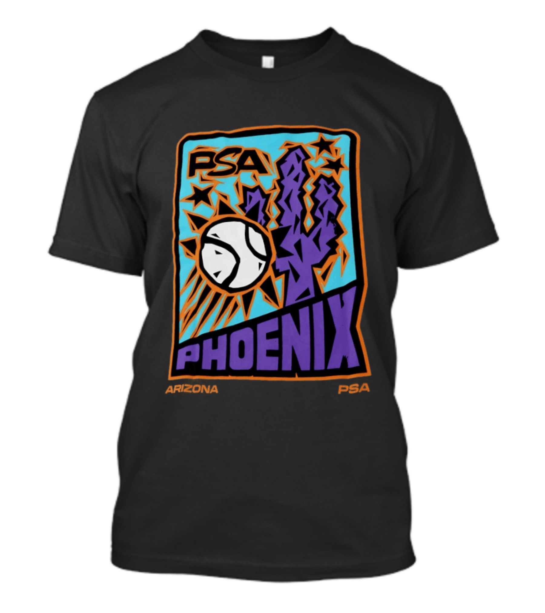 Phoenix Suns PSA Cactus Basketball Stars Arizona T-Shirt