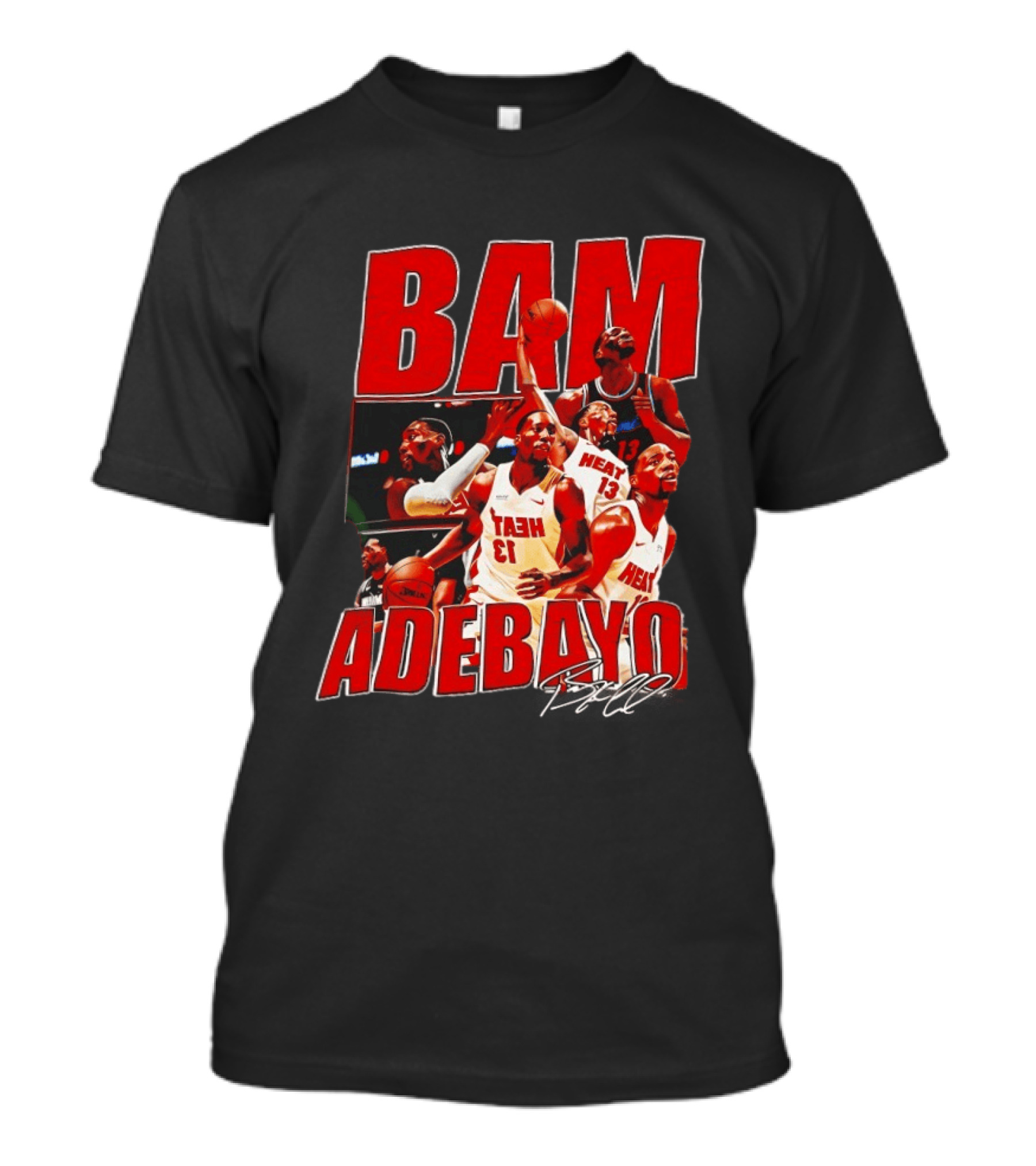 Bam Adebayo Heat Basketball Highlights And Scoring Feat T-Shirt