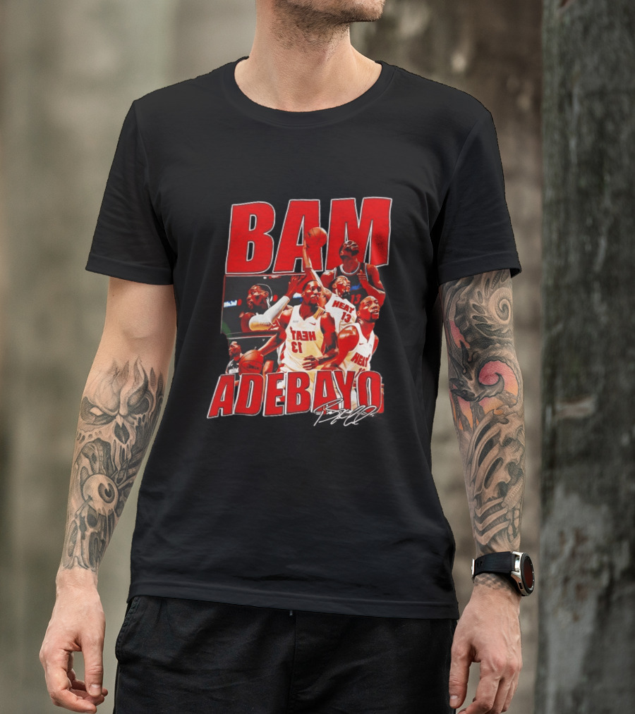 Bam Adebayo Heat Basketball Highlights And Scoring Feat T-Shirt