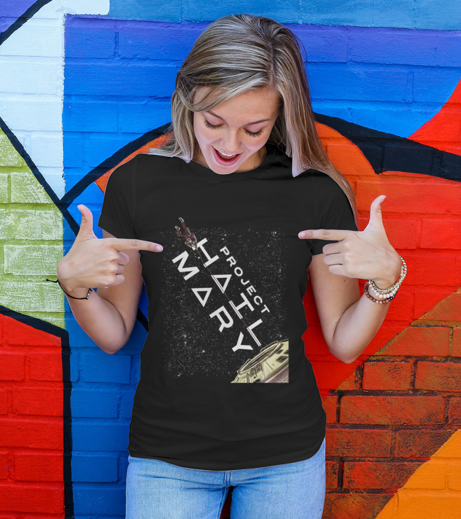 Project Hail Mary Movie Official Merchandising T-Shirt