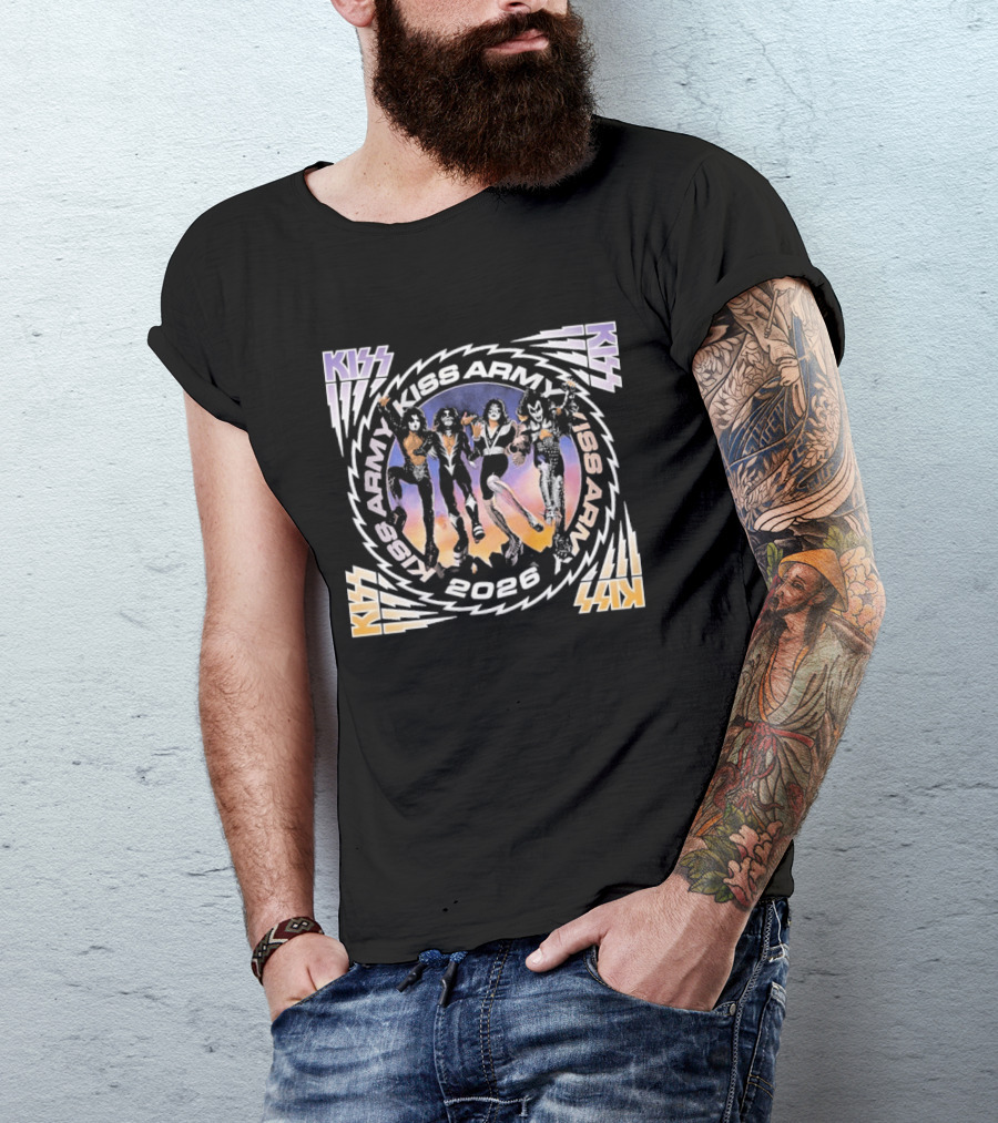 Kiss Army 2026 Vip Membership Exclusive T-Shirt