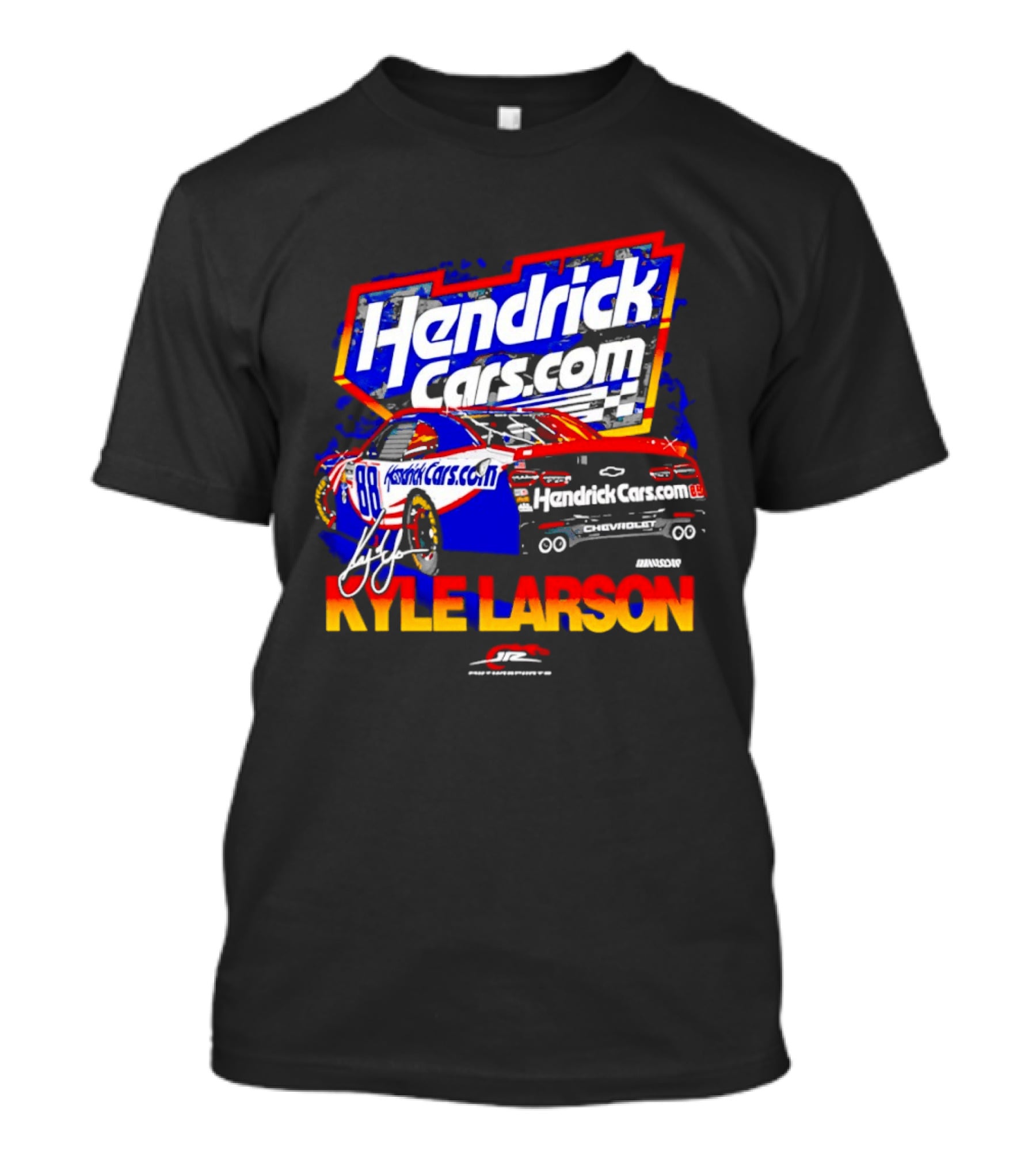 Kyle Larson HendrickCars.com No 88 Chevrolet Camaro SS Racing T-Shirt