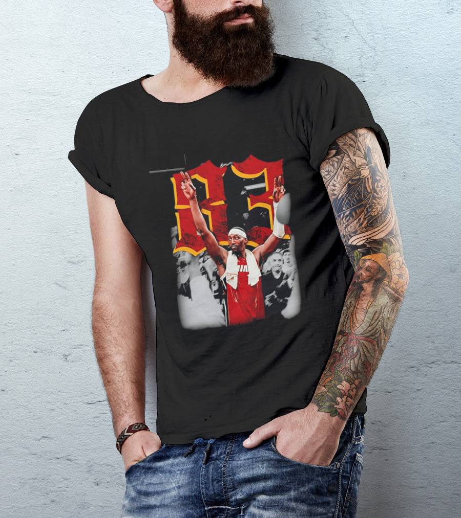 Miami Heat Bam Adebayo 13 Fan Collage T-Shirt