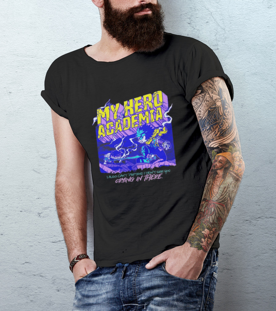 My Hero Academia Izuku Midoriya Crying In There Tomura Shigaraki T-Shirt