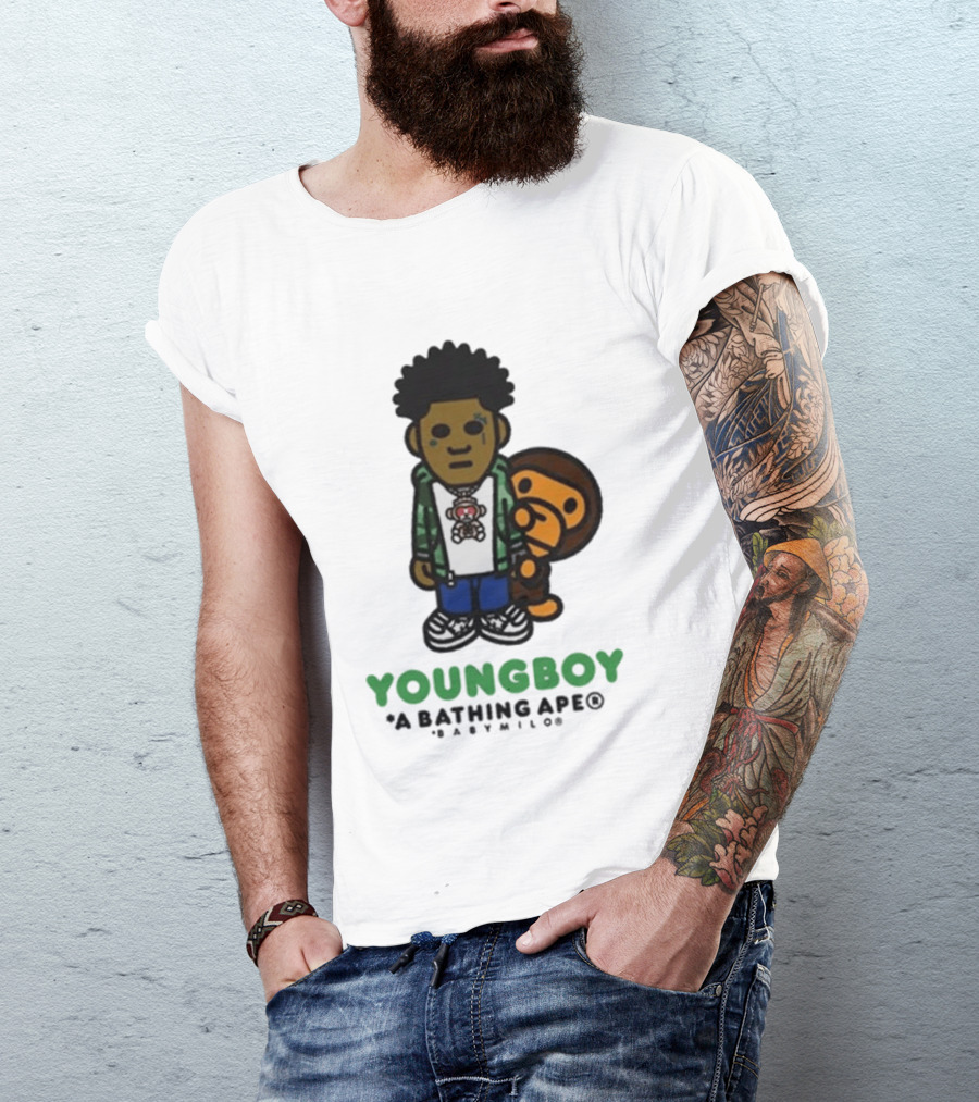 Youngboy A Bathing Ape Baby Milo T-Shirt