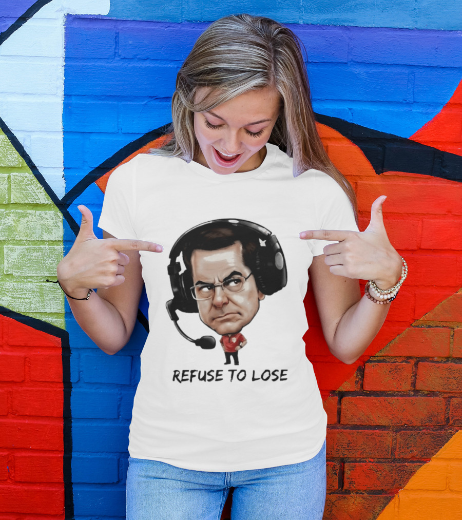 Curt Cignetti Refuse To Lose Indiana Football Coach Headset T-Shirt