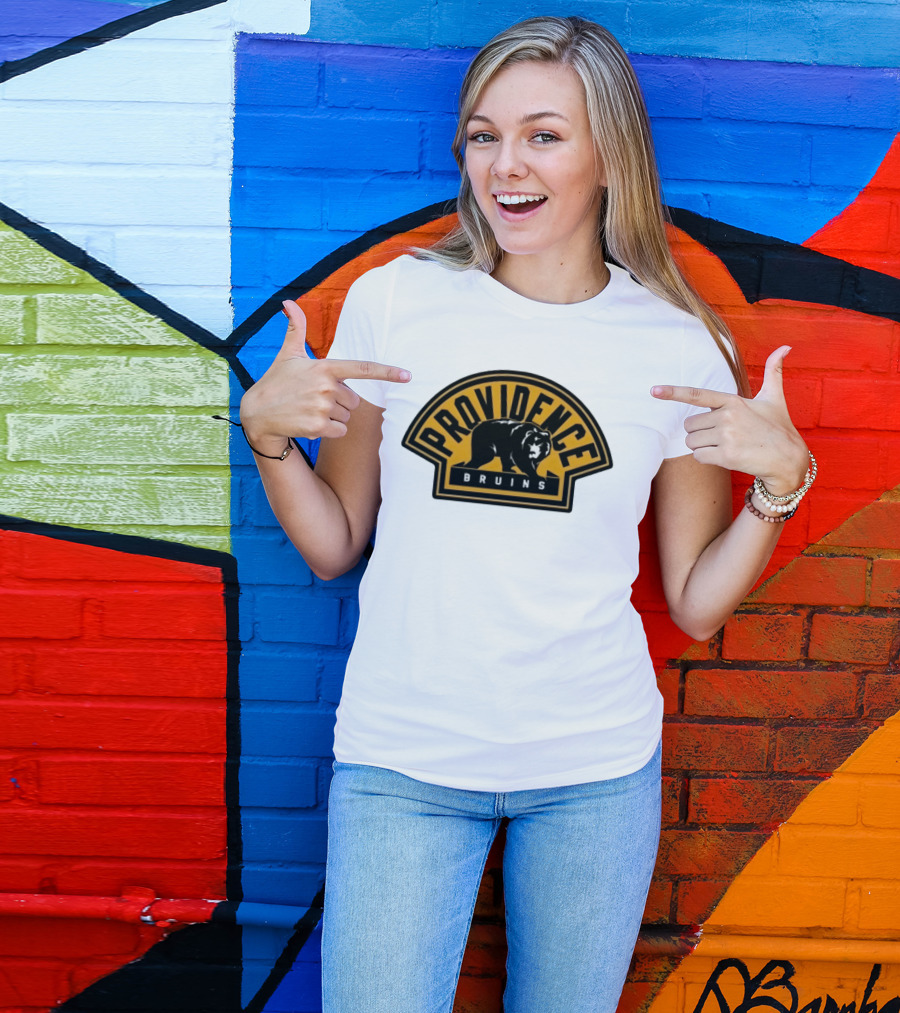 Providence Bruins Bear Icon Team T-Shirt