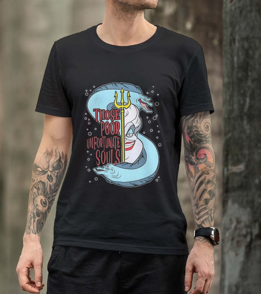 Those Poor Unfortunate Souls Sea Witch The Little Mermaid 1989 T-Shirt