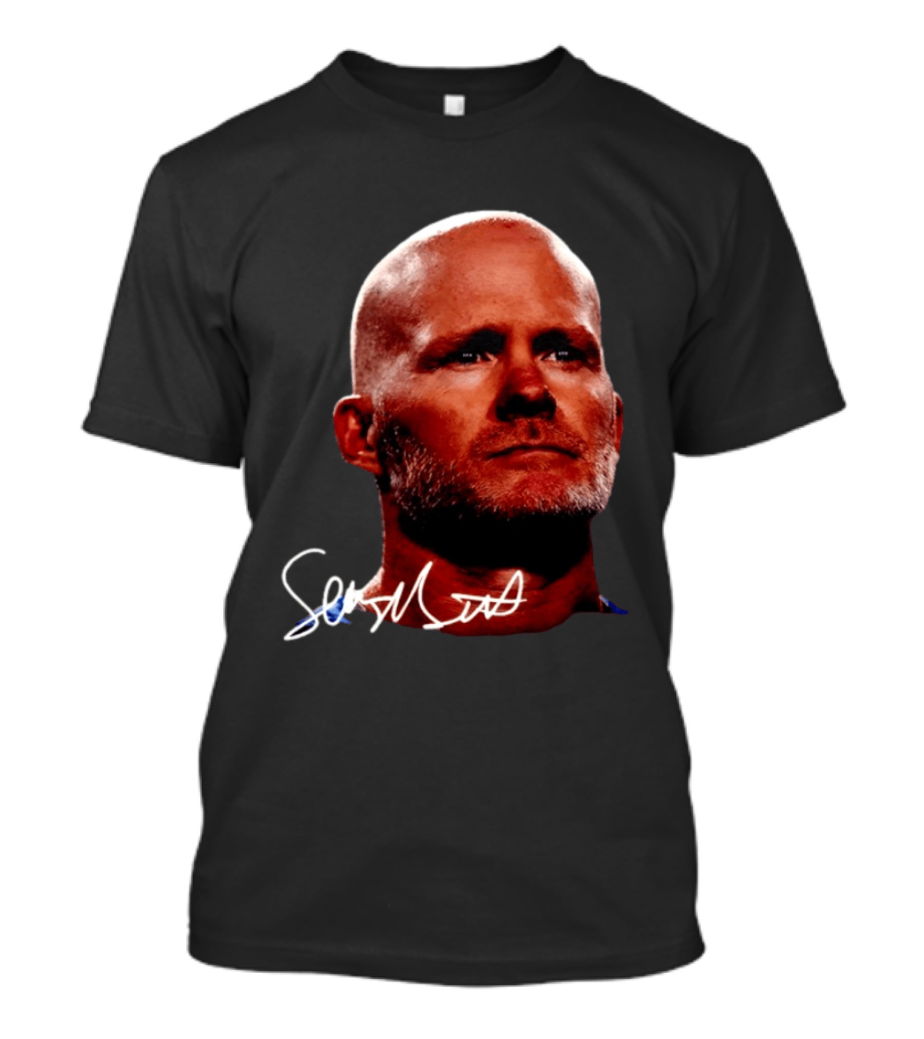 Sean McDermott Oversized Heavyweight Face Signature T-Shirt