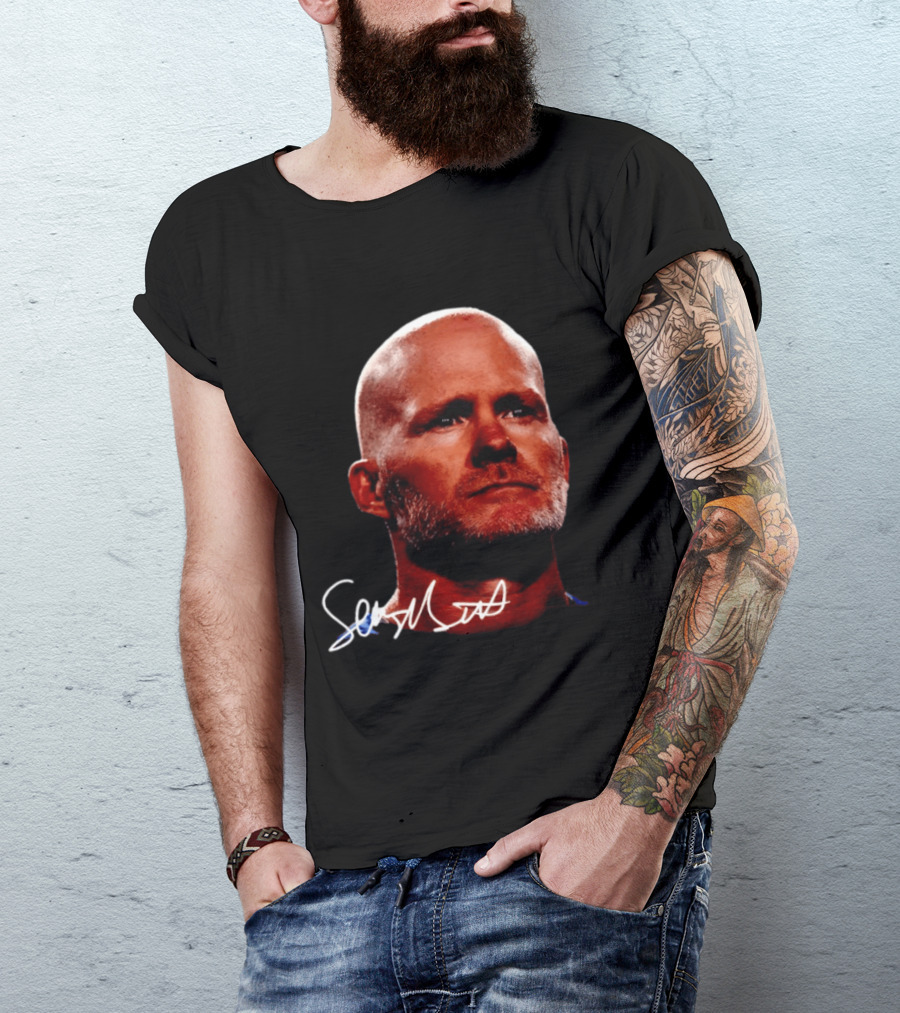 Sean McDermott Oversized Heavyweight Face Signature T-Shirt