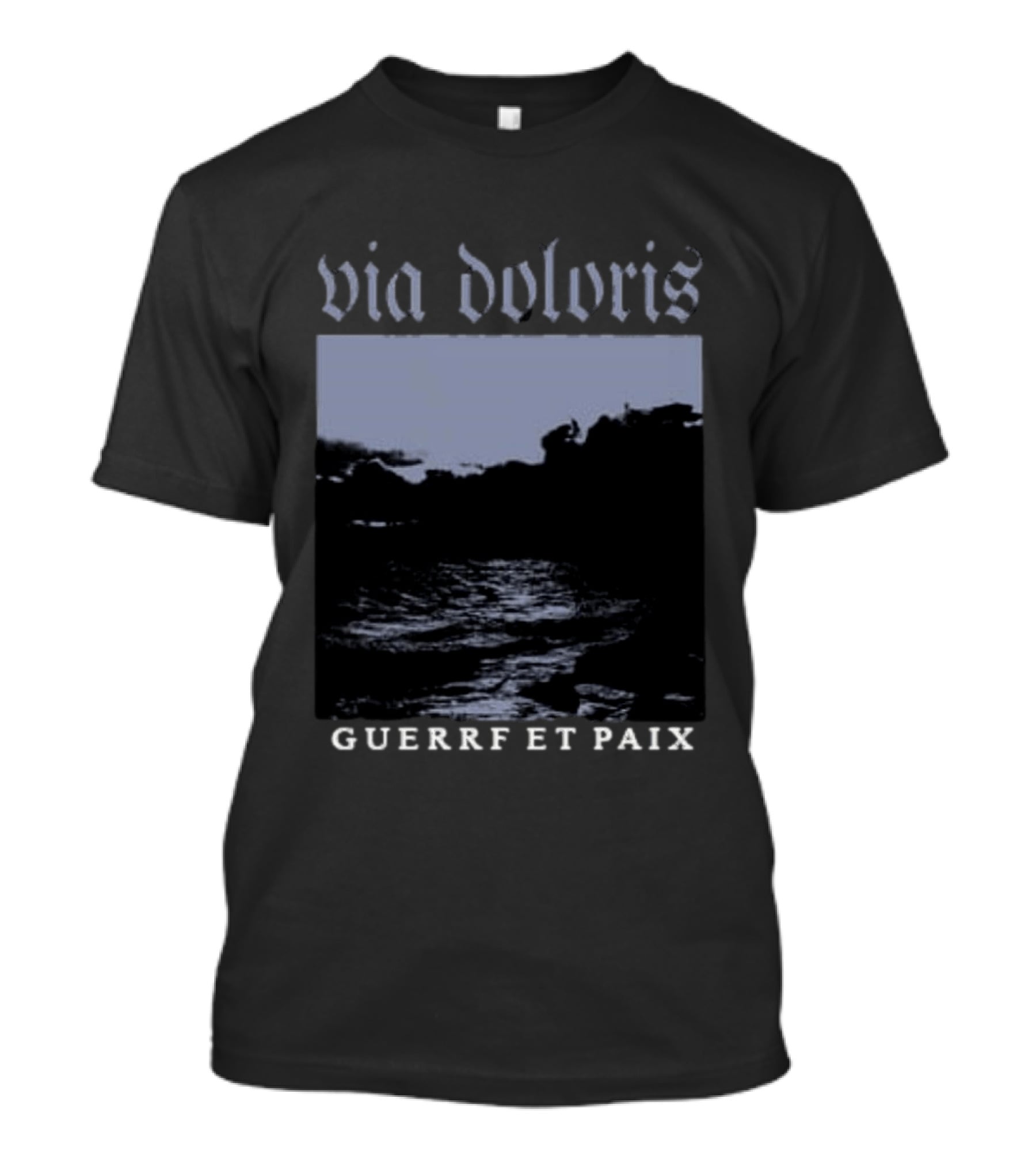 Via Doloris Guerre Et Paix Oceanic Twilight Scene T-Shirt