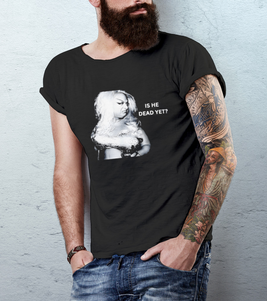 Is He Dead Yet Subtle FDT Protest T-Shirt