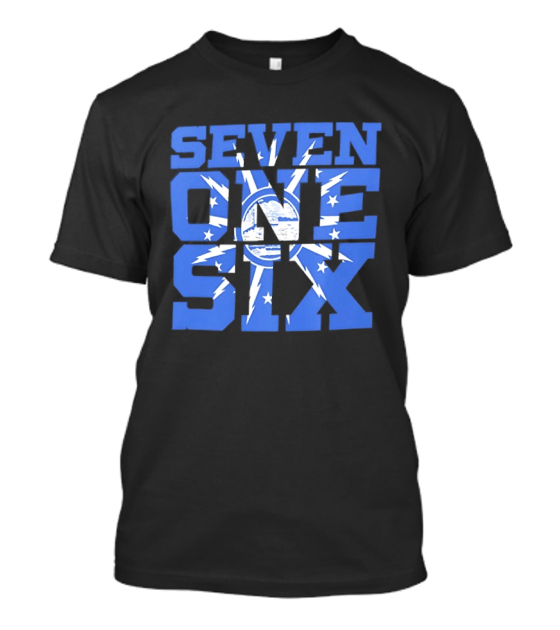 Seven One Six Buffalo Bills Stars And Charging Buffalo T-Shirt