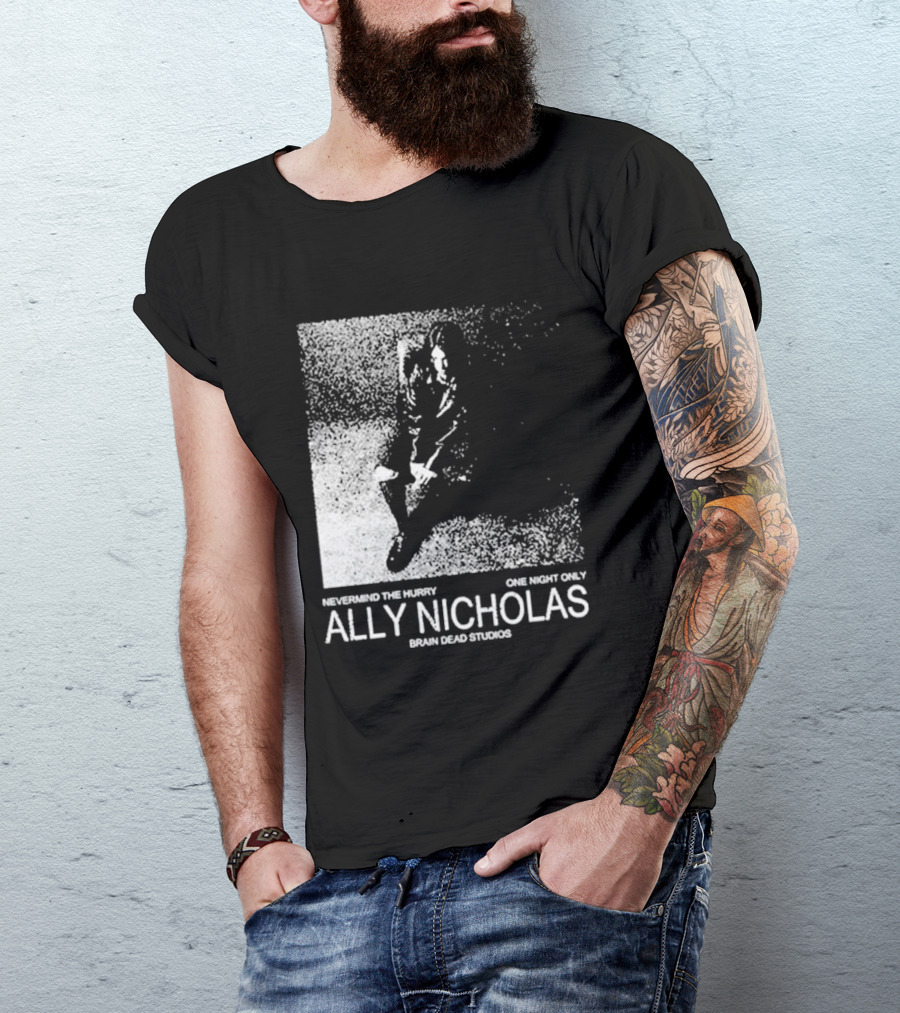 Ally Nicholas Slipknotshorty Unmasked The Expert Brown Group Records T-Shirt