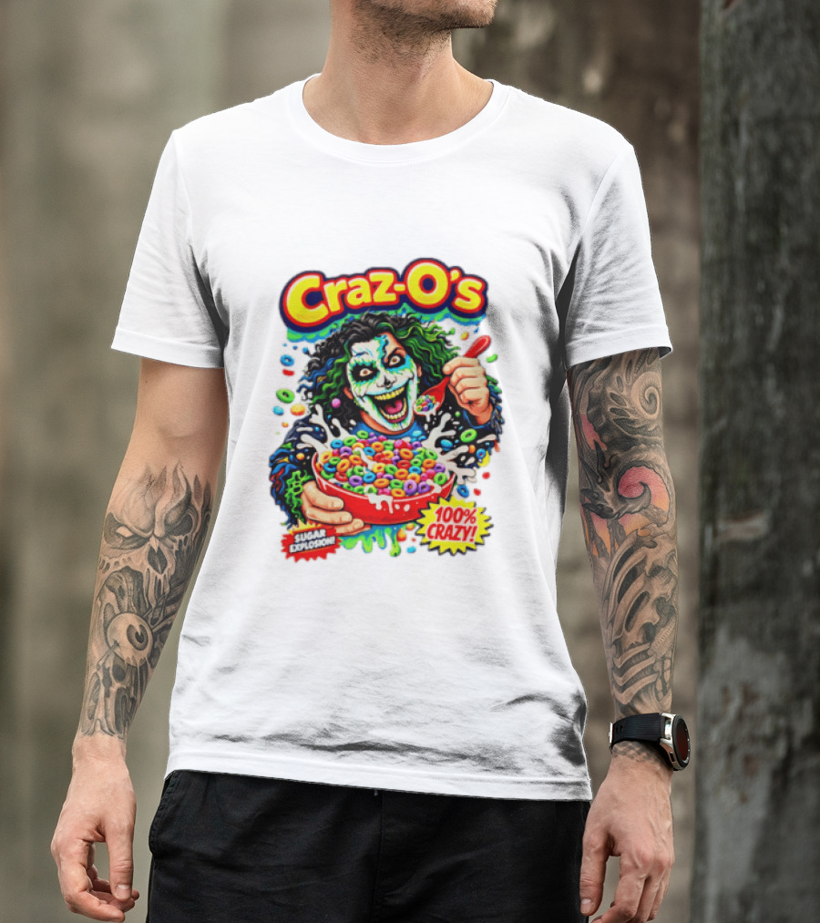 Craz O's Sugar Explosion 100% Crazy Cereal Crazo Charms T-Shirt