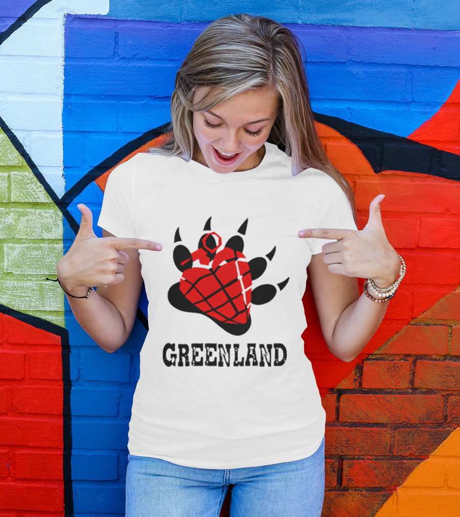 Greenland Green Day Heart And Claws T-Shirt