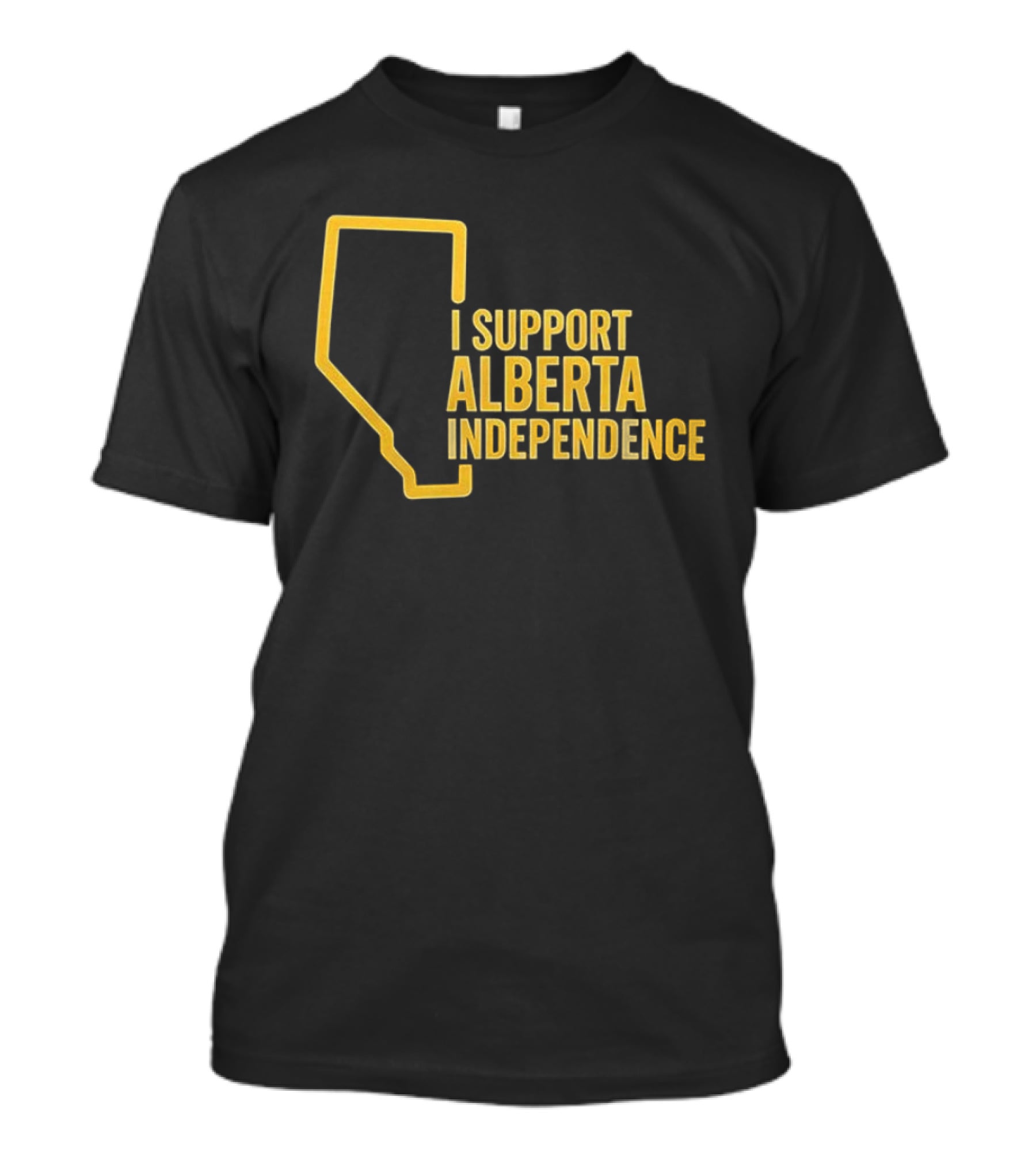 I Support Alberta Independence Map T-Shirt