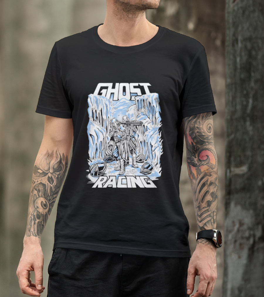 Ghost Racing Snowtrooper Frozen Specter Adventure T-Shirt
