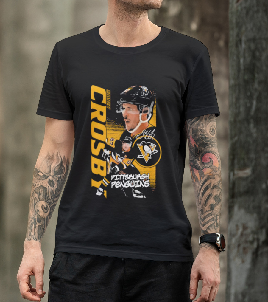 Pittsburgh Penguins Crosby Playmaker Hockey Legend T-Shirt
