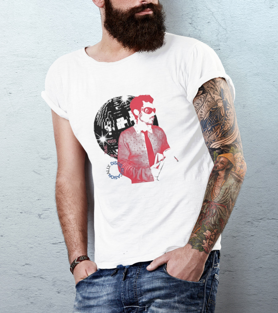 Harry Kiss All The Time Funky Disco Vibes T-Shirt