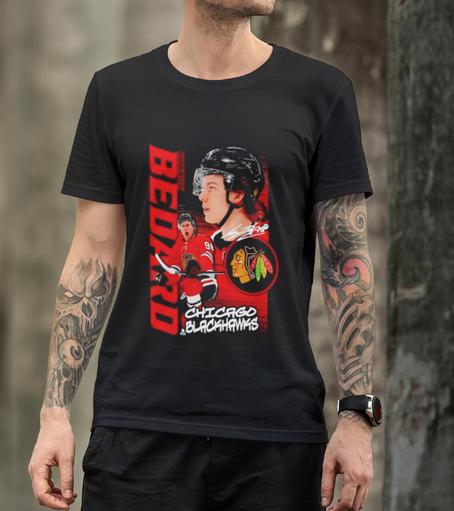 Connor Bedard Chicago Blackhawks Hockey Bedard T-Shirt