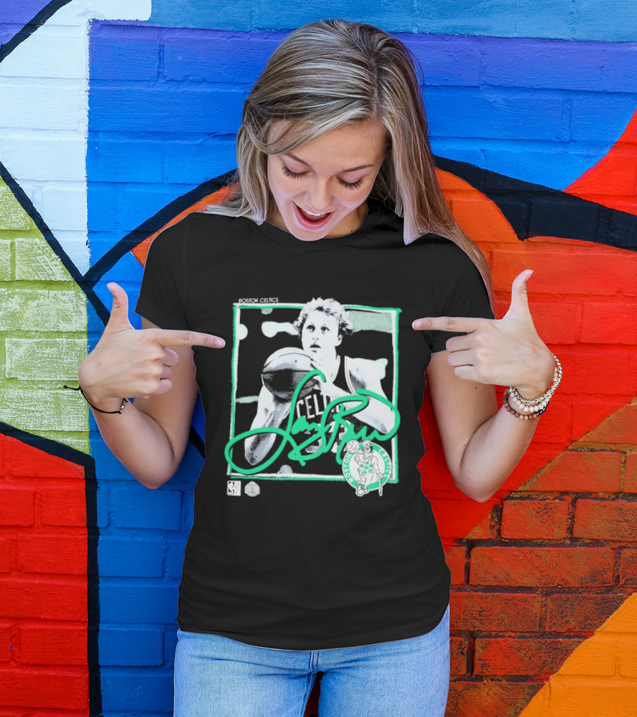Larry Bird Boston Celtics NBA Legend T-Shirt