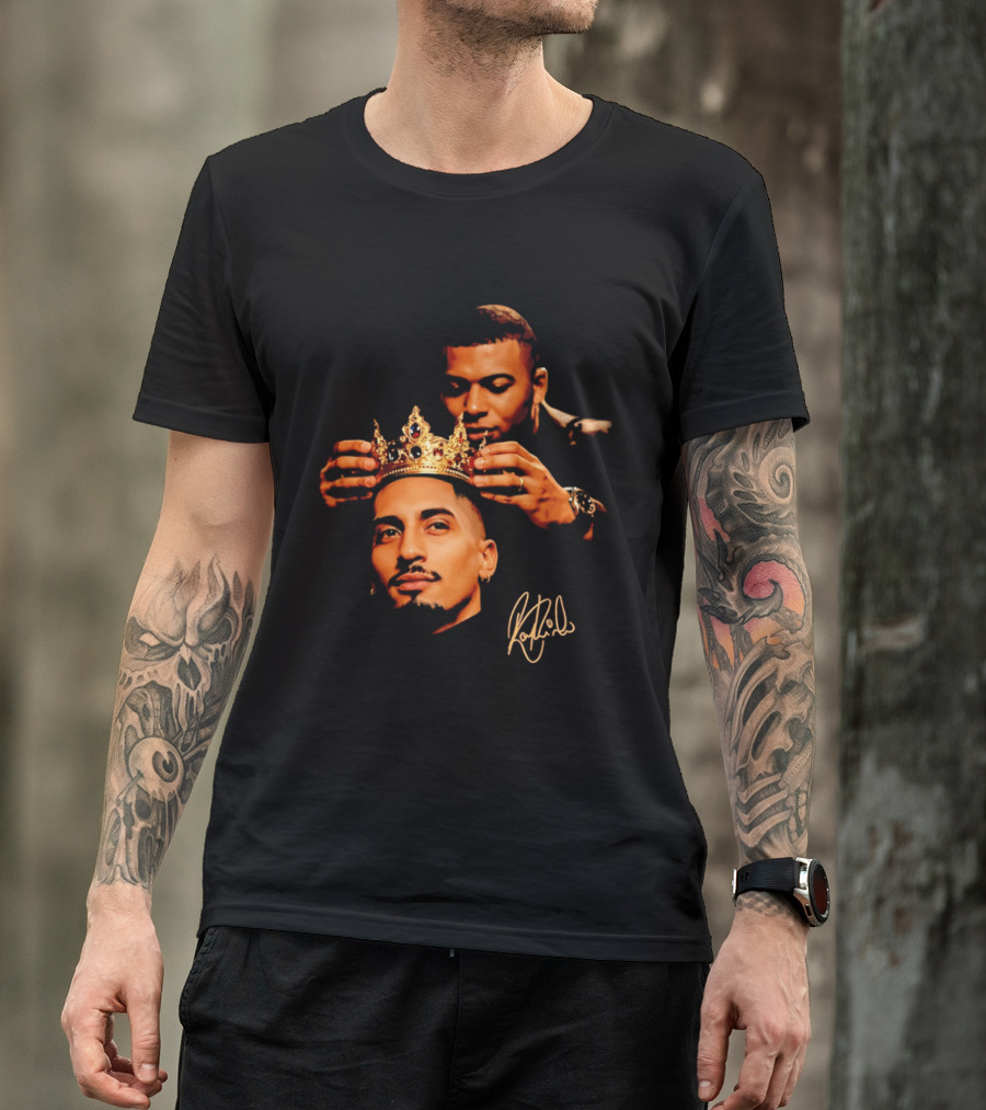Raphinha And Kylian Mbappé Crown Moment 2026 T-Shirt