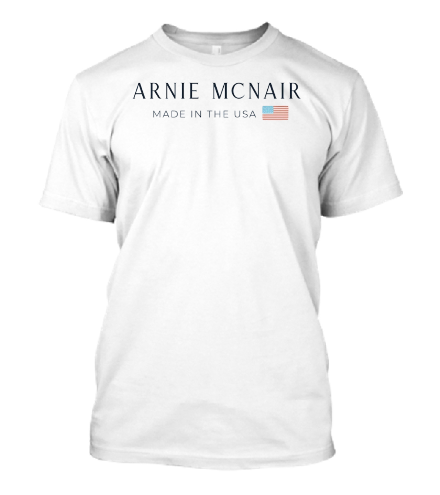 Arnie Mcnair Made In The USA American Flag T-Shirt