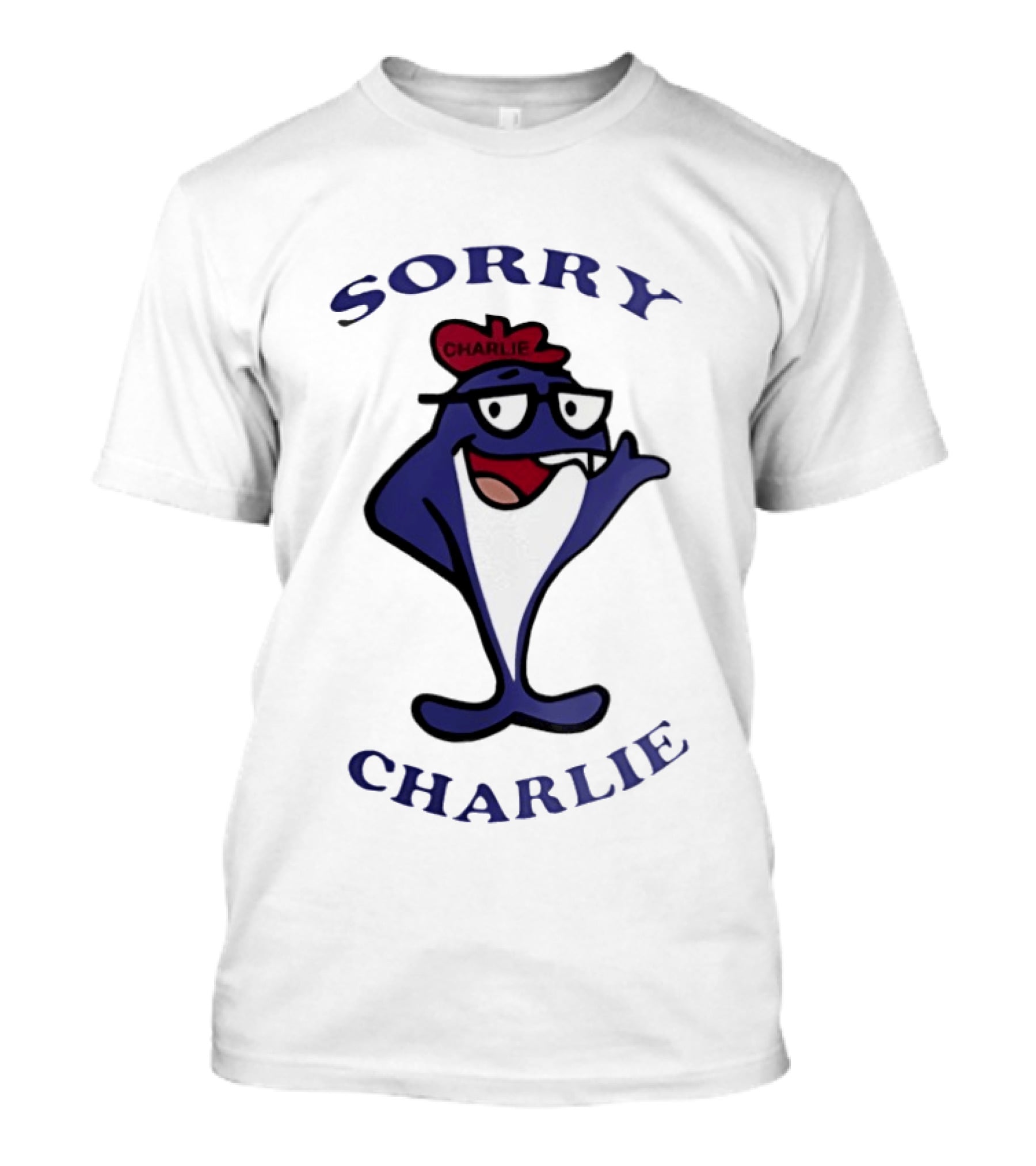Sorry Charlie Tuna Character With Glasses And Hat T-Shirt