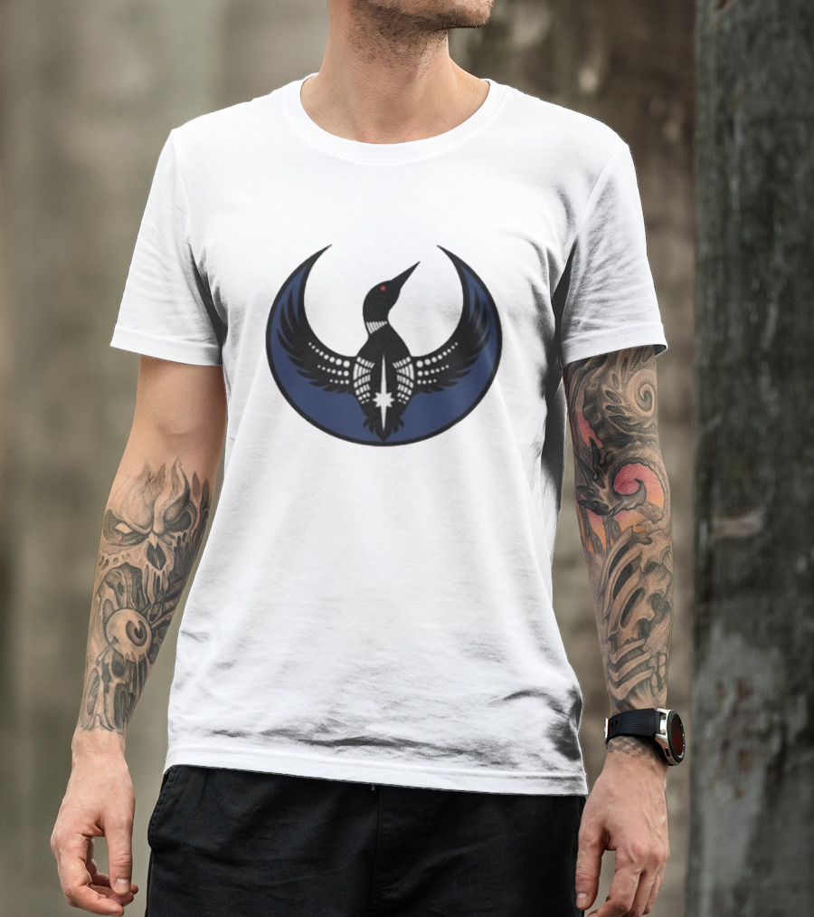 Minnesota Rebel Loon Starbird T-Shirt