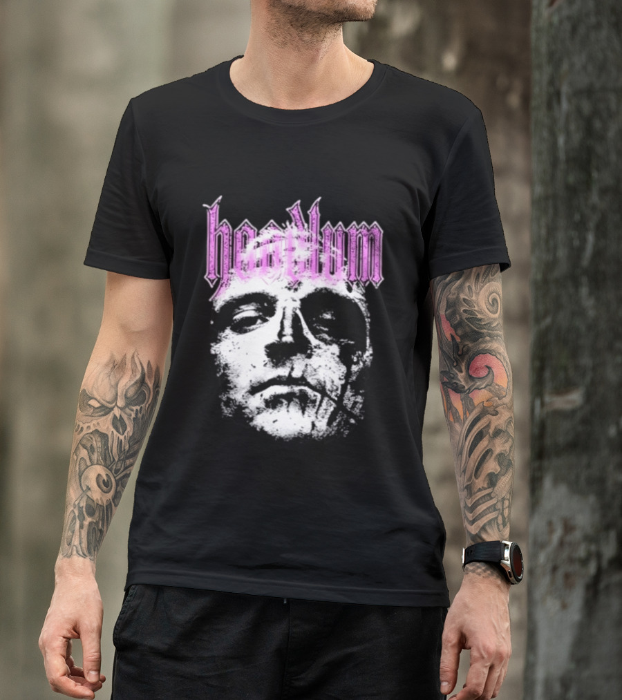Hoodlum Gothic Style Rough Face T-Shirt