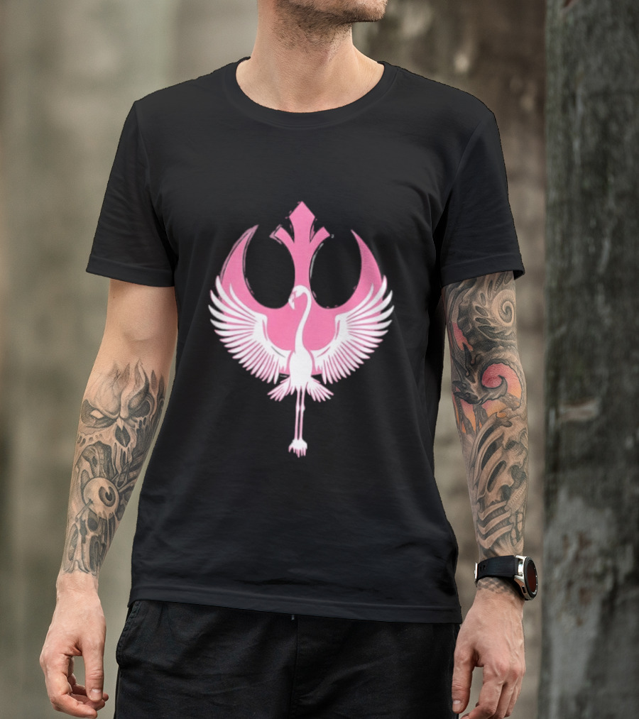 Star Wars Rebel Alliance Flamingo Pink Variant T-Shirt